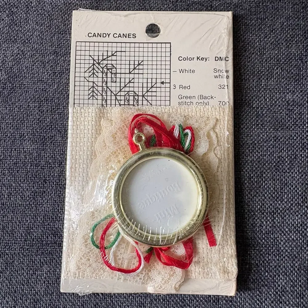 Vintage counted cross